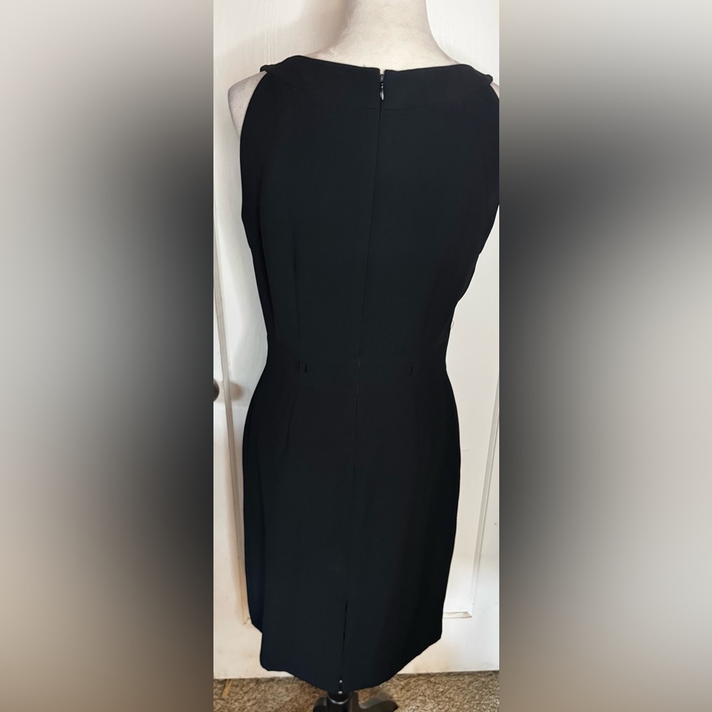 Tahari Pencil Midi Dress Racerback Sleeveless Business Office Professional - Picture 6 of 9